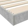 vidaXL Floor Bed Frame Concrete Grey 80 x 200 cm Engineered Wood