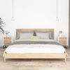 vidaXL Bedside Cabinets 2 pcs White 40x30x55.5 cm Engineered Wood&Iron