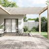 vidaXL Vertical Awning White 140x600 cm Oxford Fabric