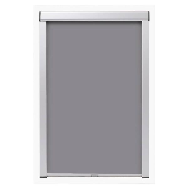 vidaXL Blackout Roller Blind Grey SK08