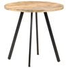 vidaXL Dining Table | Natural Mango Wood | Rough Mango Wood | Medium | Durable