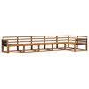 vidaXL Outdoor Sofa Set 6 pcs Natural Solid Acacia Wood