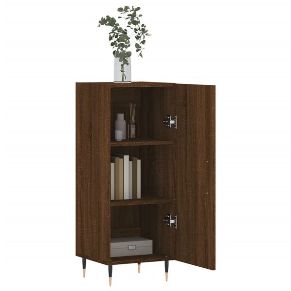 vidaXL Sideboard Brown Oak 34.5x34x90 cm Engineered Wood