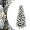 vidaXL Artificial Christmas Tree White 180 cm