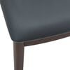 vidaXL Dining Chair 2 pcs Light Brown and Black Solid Rubber Wood