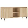 vidaXL TV Cabinet Sonoma Oak 104x35x50 cm Engineered Wood