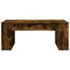 vidaXL Coffee Table Smoked Oak 102x55x42 cm Engineered Wood
