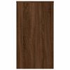 vidaXL Desk Brown Oak 90x40x72 cm Engineered Wood