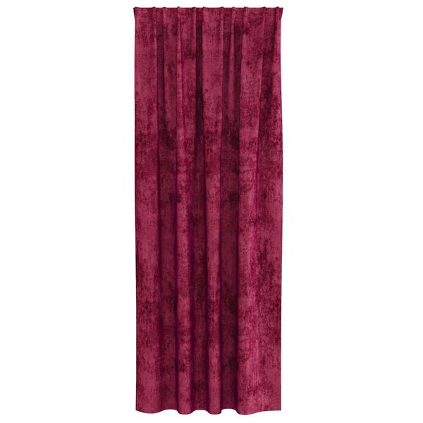 vidaXL Velvet Curtains 2 pcs Wine red 225 x 140 cm Velvet