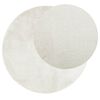 vidaXL Rug OVIEDO Short Pile Cream &Oslash; 80 cm