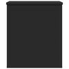vidaXL Storage Box Black 40x42x46 cm Engineered Wood