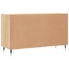 vidaXL Sideboard Sonoma Oak 100x36x60 cm Engineered Wood