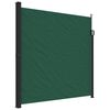 vidaXL Retractable Side Awning Dark Green 200x300 cm