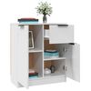 vidaXL Sideboards 2 pcs White 60x30x70 cm Engineered Wood