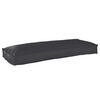 vidaXL Pallet Cushion for Bench Black 100 x 40 x 8 cm Oxford fabric