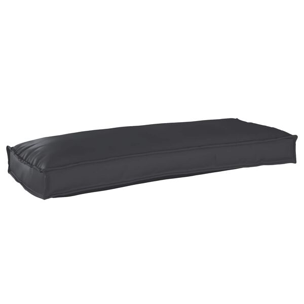vidaXL Pallet Cushion for Bench Black 100 x 40 x 8 cm Oxford fabric