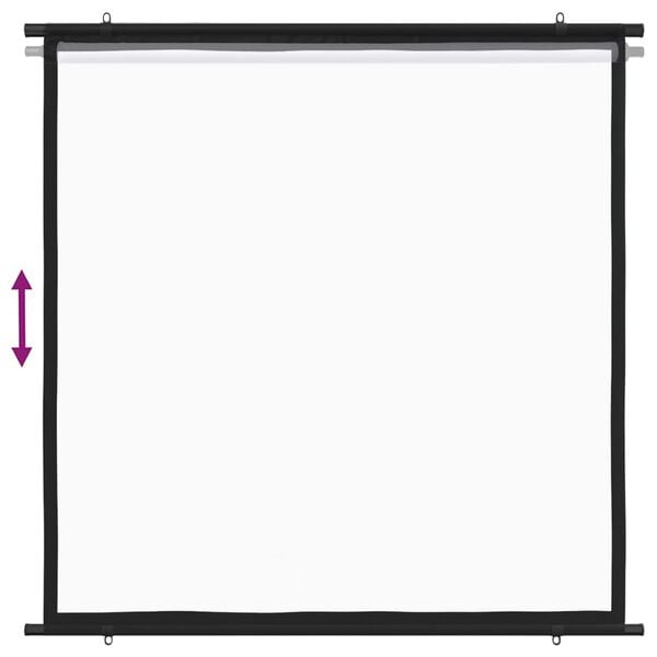 vidaXL Projection Screen 72" 1:1