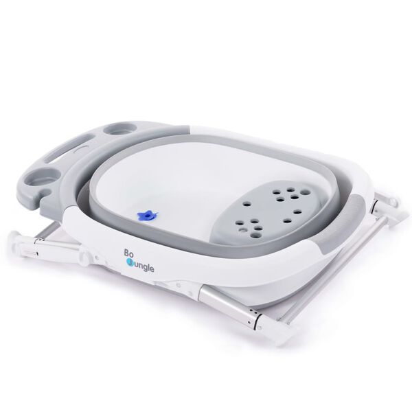 Bo Jungle B-Foldable Baby Shower Bath Grey and White