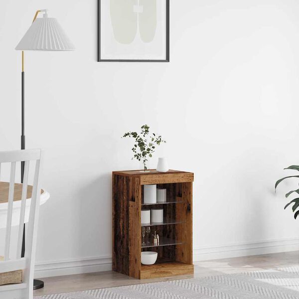 vidaXL Sideboard Old wood 41 x 37 x 67 cm Engineered Wood