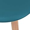 vidaXL Dining Chairs 6 pcs Turquoise Plastic