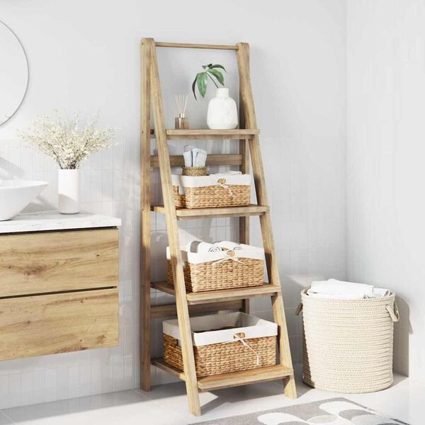 vidaXL Storage Baskets 3 pcs Natural 40 x 30 x 18 cm Water hyacinth