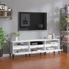 vidaXL TV Cabinet White 150x30x44.5 cm Engineered Wood