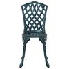 vidaXL Garden Dining Set 5 pcs Green Aluminium