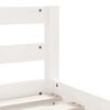 vidaXL Kids Bed Frame with Drawers White 90x200 cm Solid Wood Pine
