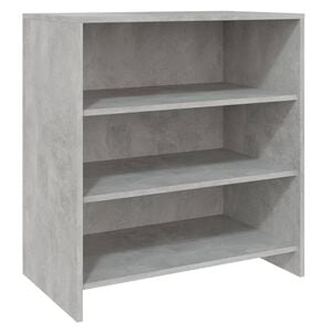 vidaXL Sideboard Concrete Grey 70x40.5x75 cm Engineered Wood