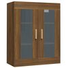 vidaXL Hanging Wall Cabinet Brown Oak 69,5x34x90 cm