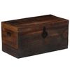 vidaXL Storage Box Solid Reclaimed Wood 80x40x40 cm