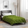 vidaXL Winter Duvet Green 200 x 140 cm Microfiber