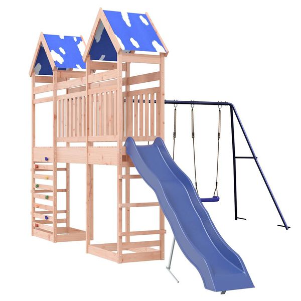 vidaXL Outdoor Playset Solid Wood Douglas