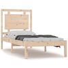 vidaXL Bed Frame without Mattress 90x200 cm Solid Wood