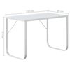 vidaXL Computer Desk White 110x60x73 cm Engineered Wood