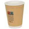 vidaXL Paper Coffee Cups with Lids 1000 pcs 12oz 300ml