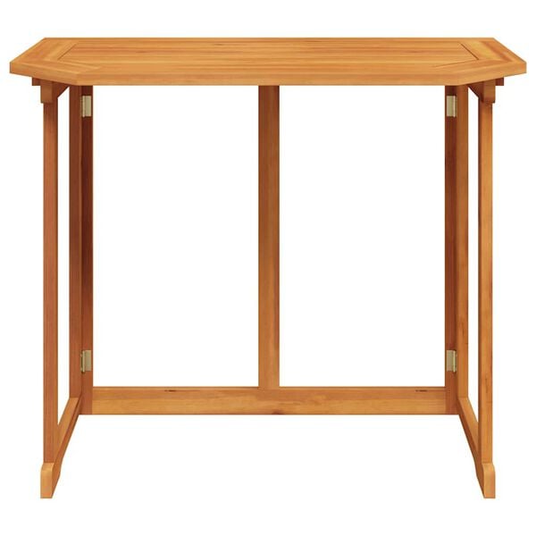 vidaXL Bistro Table 90x50x75 cm Solid Acacia Wood