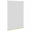 vidaXL Roller Blind Blackout Leaves Green 145x210 cm Fabric Width 141.6 cm Polyester