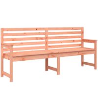 vidaXL Garden Bench 203.5x48x91.5 cm Solid Wood Douglas