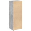 vidaXL Highboard Concrete Grey 45x42.5x124 cm Engineered Wood