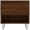 vidaXL Coffee Table Brown Oak 50x46x50 cm Engineered Wood