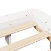 vidaXL Bed Frame without Mattress White 160x200 cm Solid Wood Pine