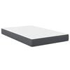 vidaXL Bed Mattress with Mattress Grey 120 x 200 cm Fabric
