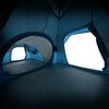 vidaXL Camping Tent 5-Person Blue Waterproof