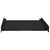 vidaXL Washing Machine Intermediate Shelf Black 60 x 60 x 8 cm Steel