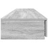 vidaXL Bed Drawers Grey Sonoma 180 x 36.5 x 16.5 cm Engineered Wood