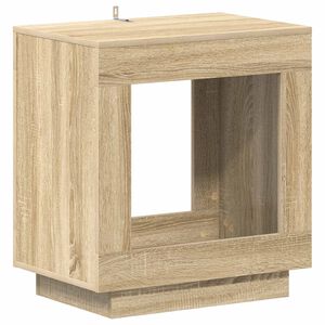 vidaXL Side Table Sonoma Oak 60 x 40 x 65 cm Engineered Wood