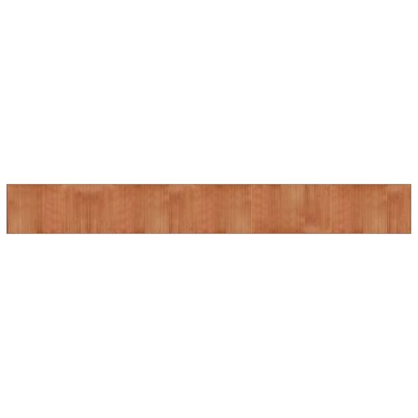 vidaXL Rug Rectangular Brown60x500 cm Bamboo