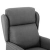 vidaXL Massage Chair Light grey 67.5 x 93.5 x 101.5 cm Fabric