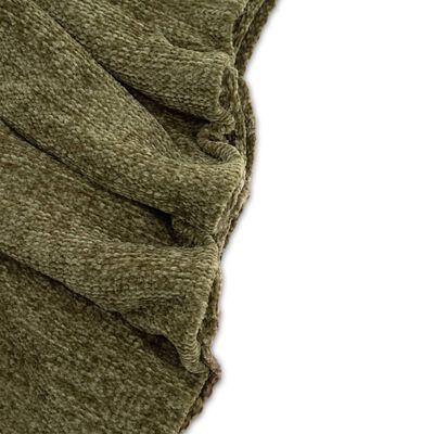 Venture Home Blanket Ally 170x130 cm Polyester Moss Green